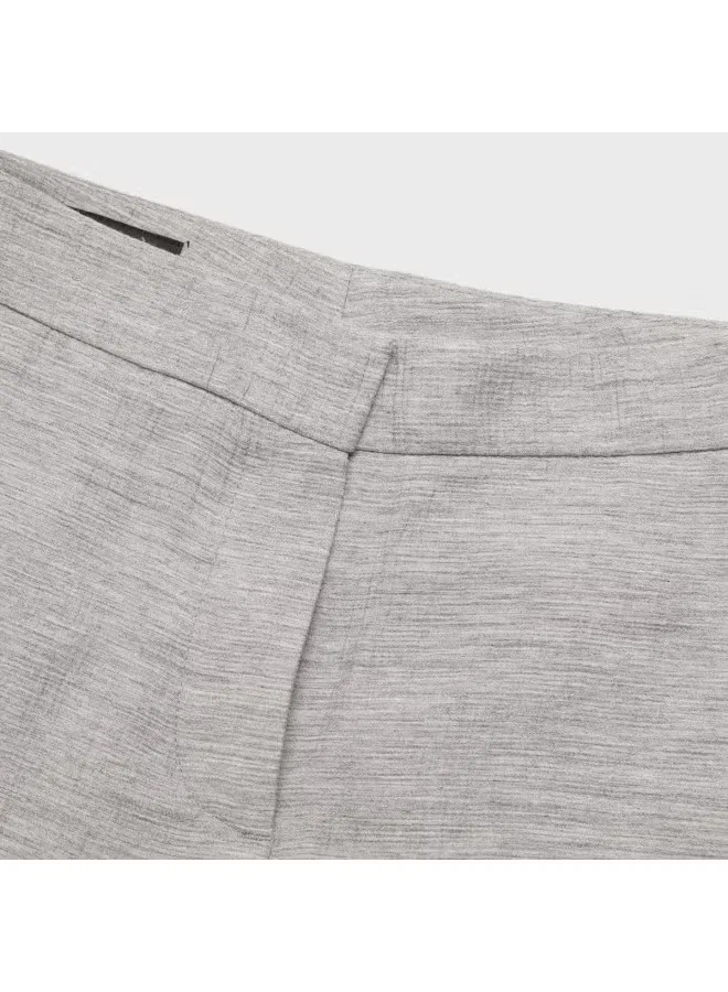 Брюки свободные деловые Zara, серый — фото 4