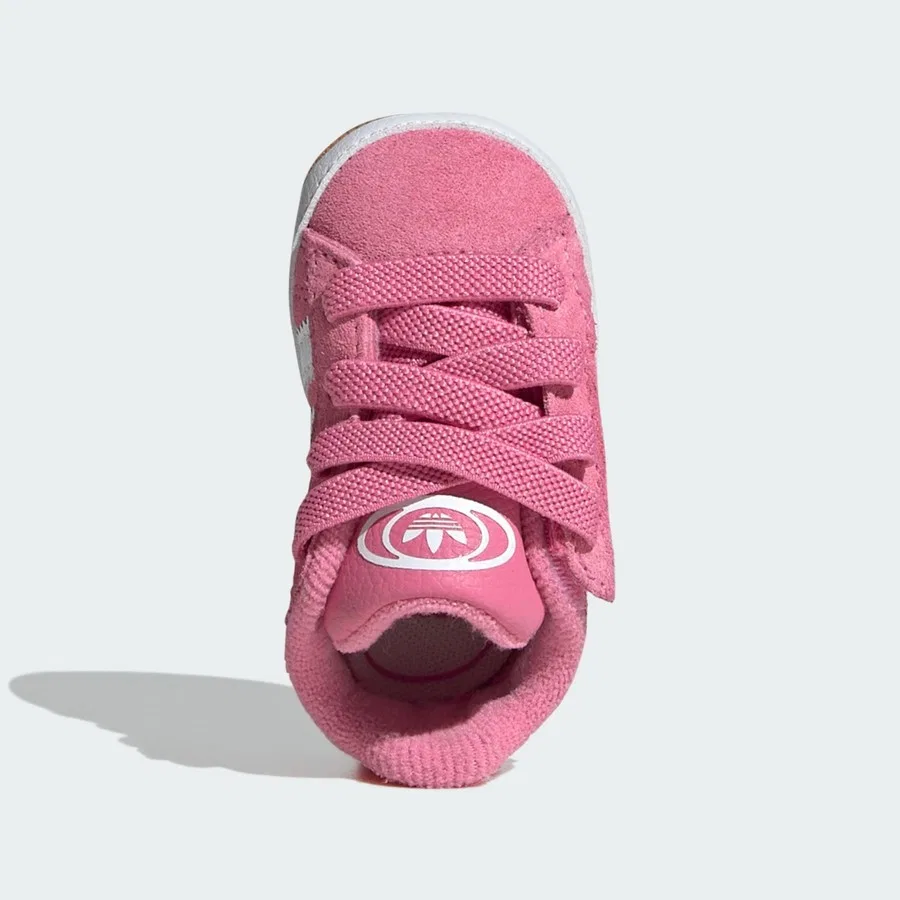 Детские кроссовки с ремешками Campus Crib Shoes Kids adidas, Розовый — фото 4