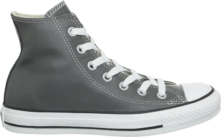 

Кроссовки Converse Chuck Taylor All Star Leather Hi Charcoal, серый