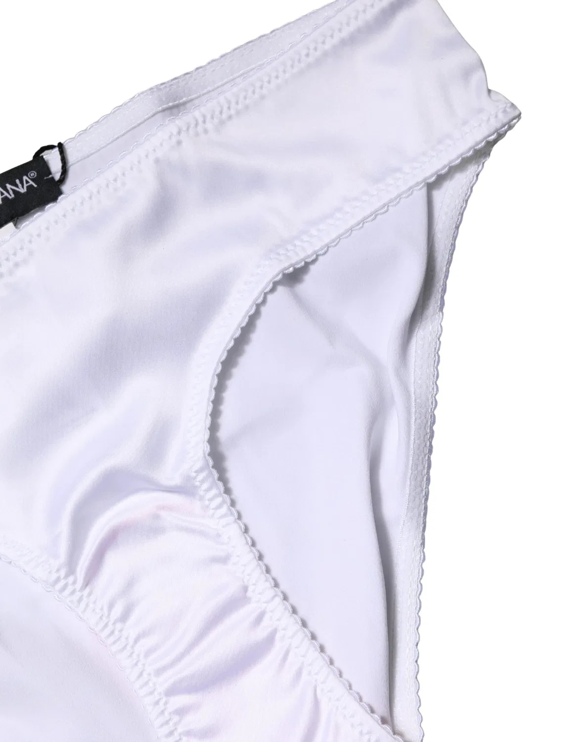 Женские трусы-слипы с логотипом Mid Waist Brief Panty Dolce & Gabbana, White
