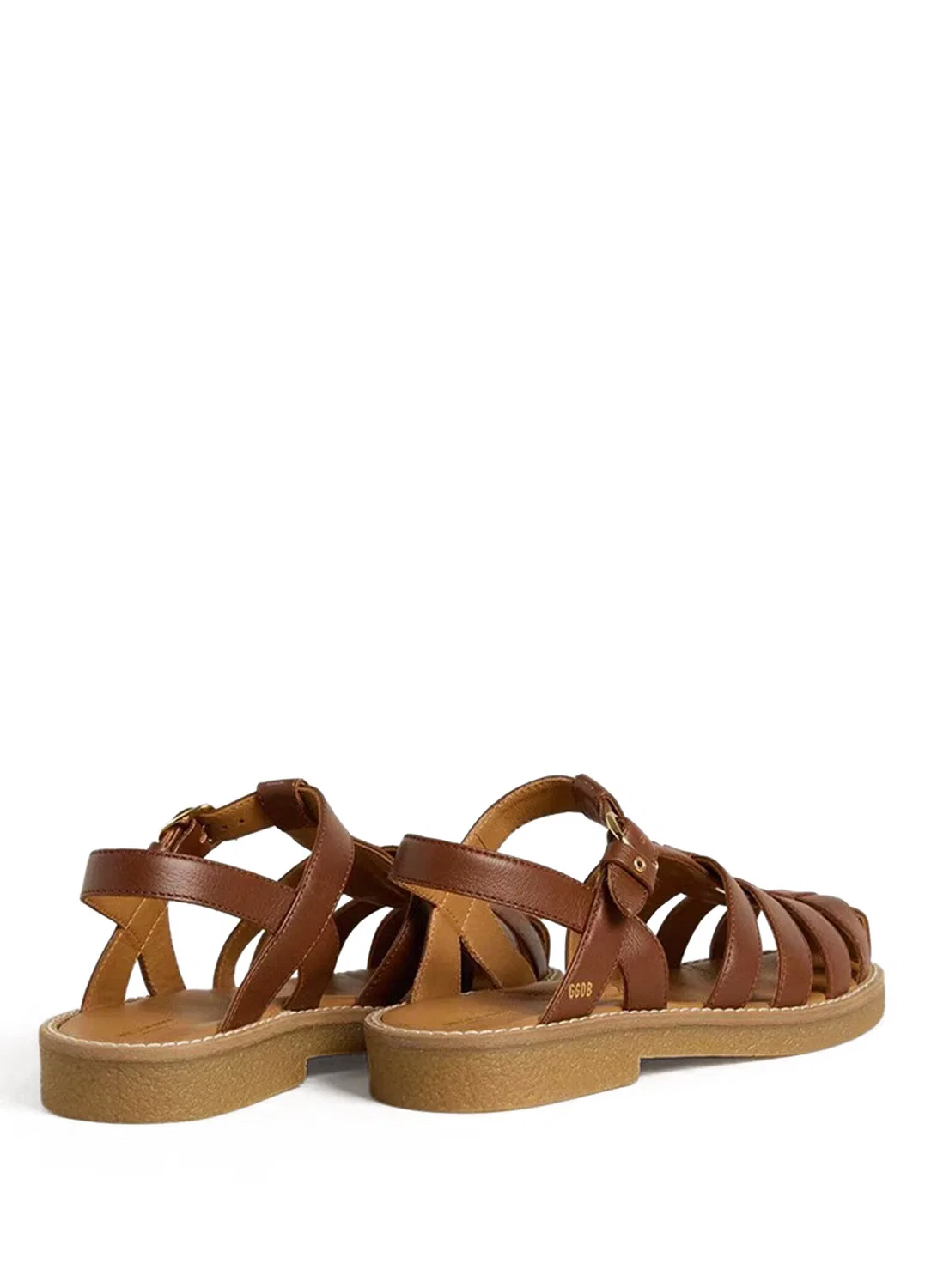 Сандалии детские Golden Goose, brown — фото 4