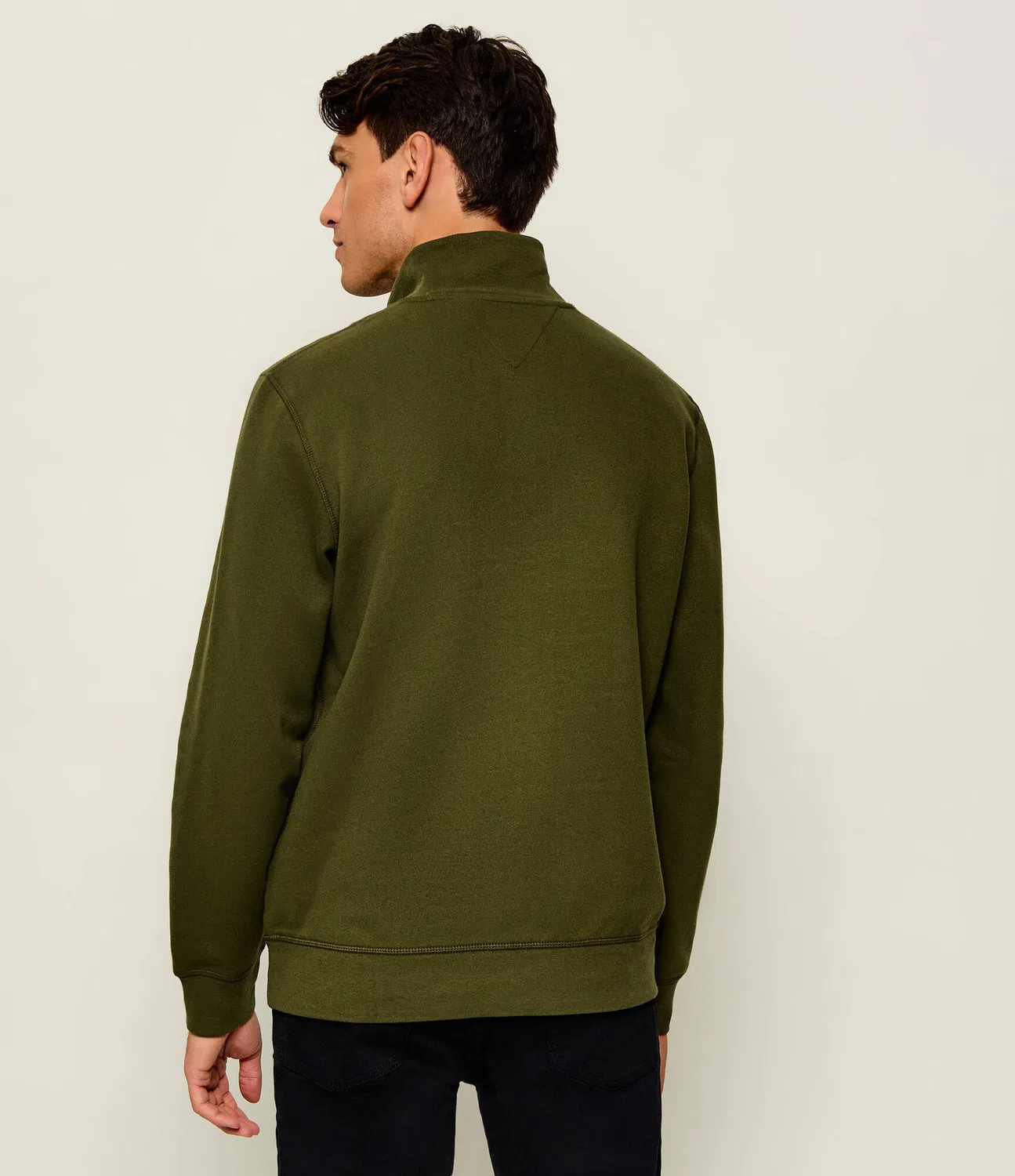 Худи на молнии Essential Tommy Hilfiger, Verde Oliva — фото 3
