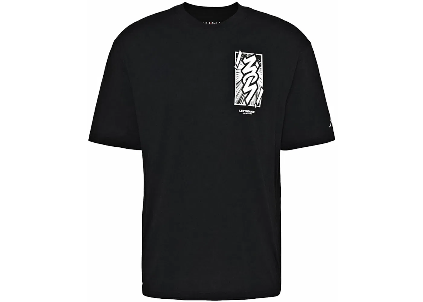 Мужская футболка с коротким рукавом Jordan Zion Dri-Fit, Black