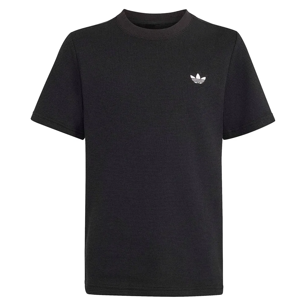 Футболка Regular Waffle Adidas Originals, черный — фото 3