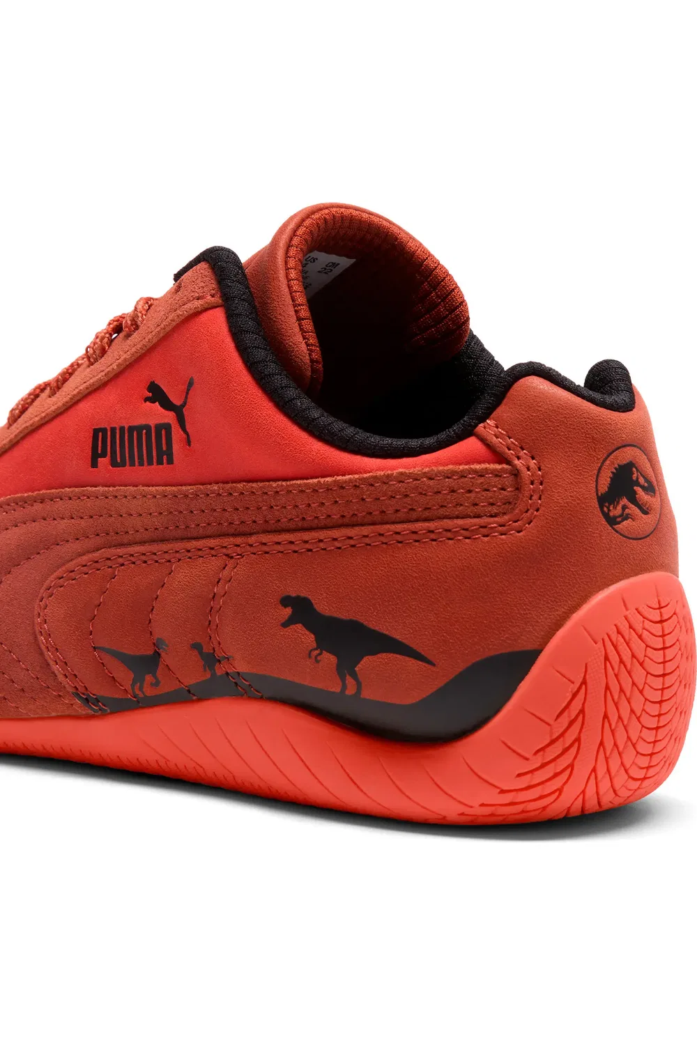 Детские кеды скоростные с динозаврами Jurassic World Speedcat PUMA, Candy Apple/Bordeaux Red — фото 3