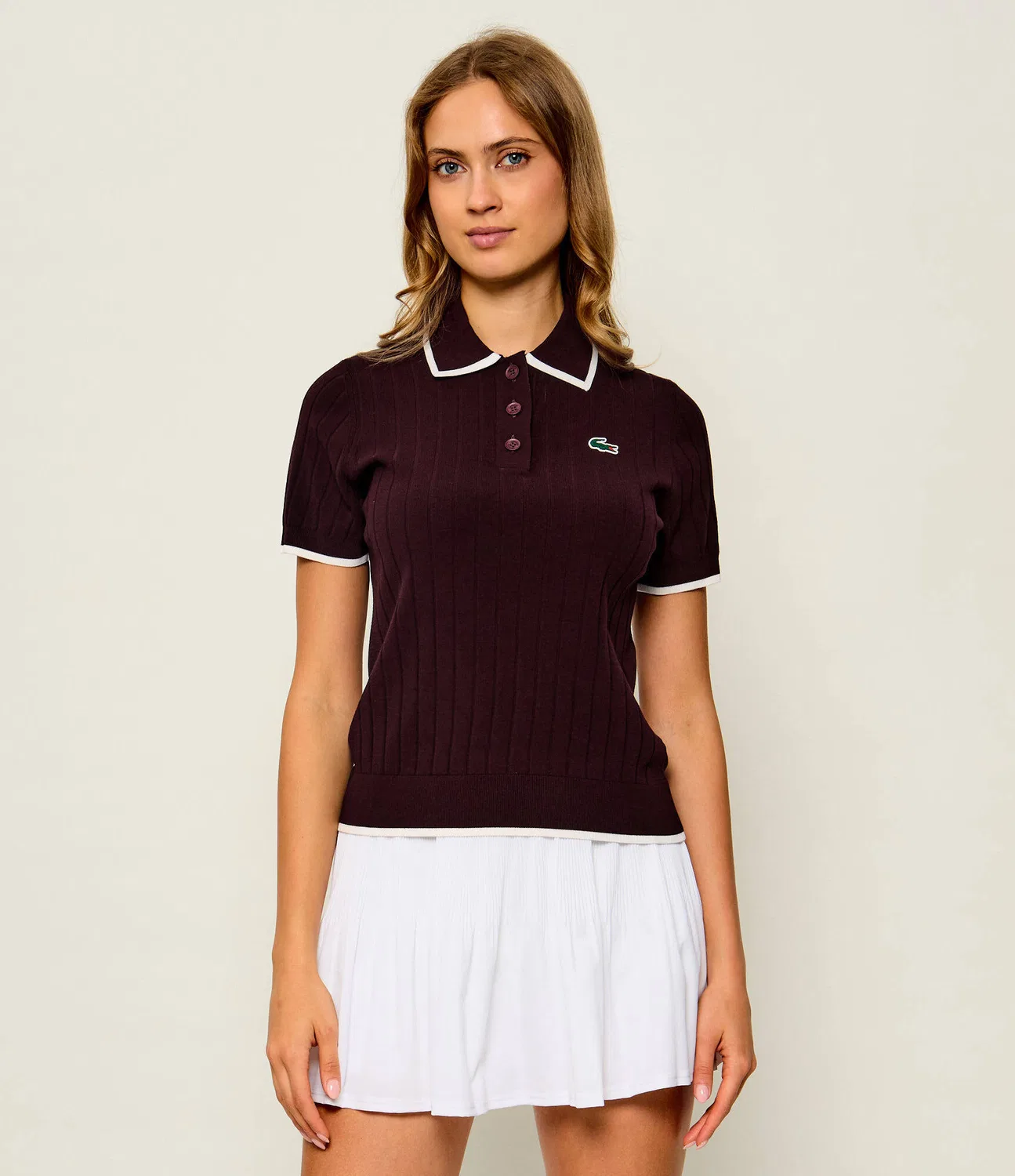 Поло с коротким рукавом Lacoste, Bordeaux