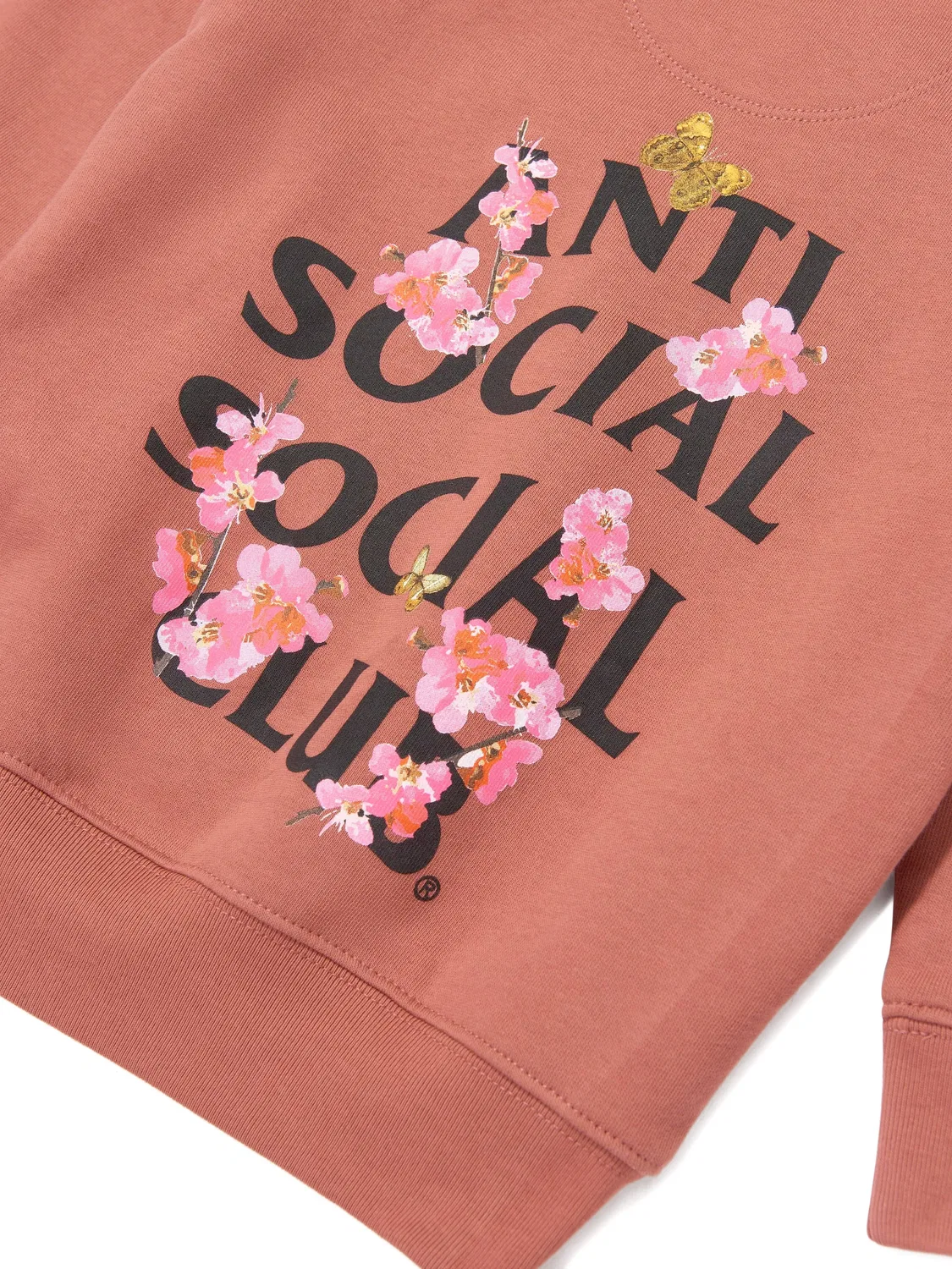 Свитер Kkotch с цветочным принтом Anti Social Social Club Kids, оранжевый — фото 3