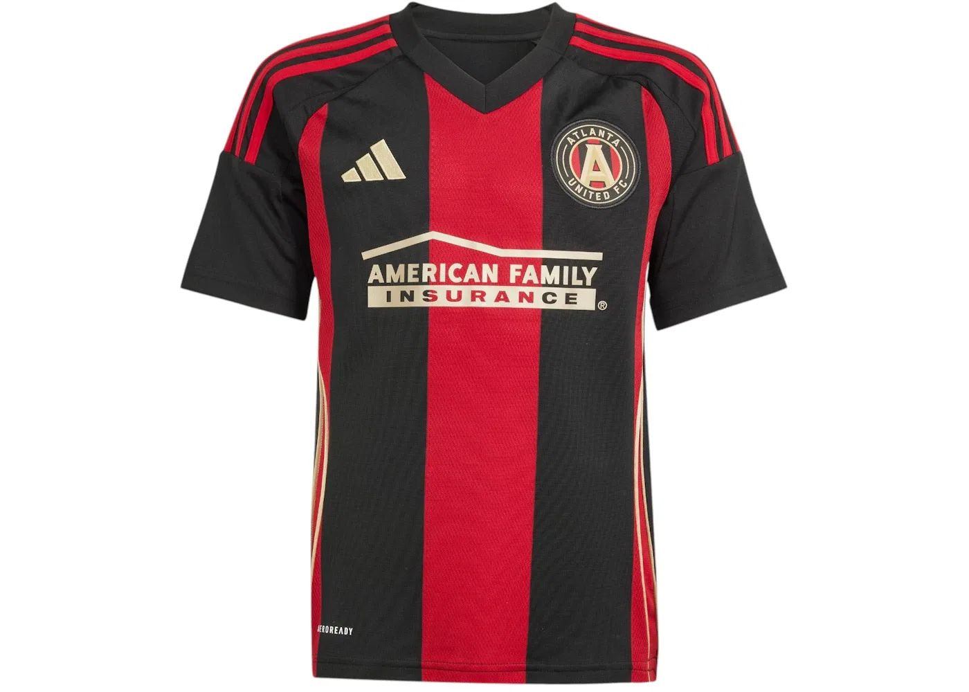 Детская футболка-джерси с длинным рукавом Jersey Adidas, Black Team Victory Red