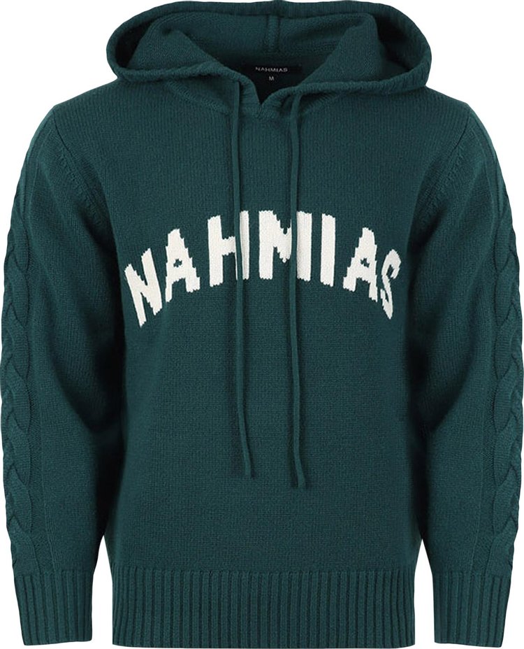 

Худи Nahmias Intarsia Hoodie 'Green', зеленый