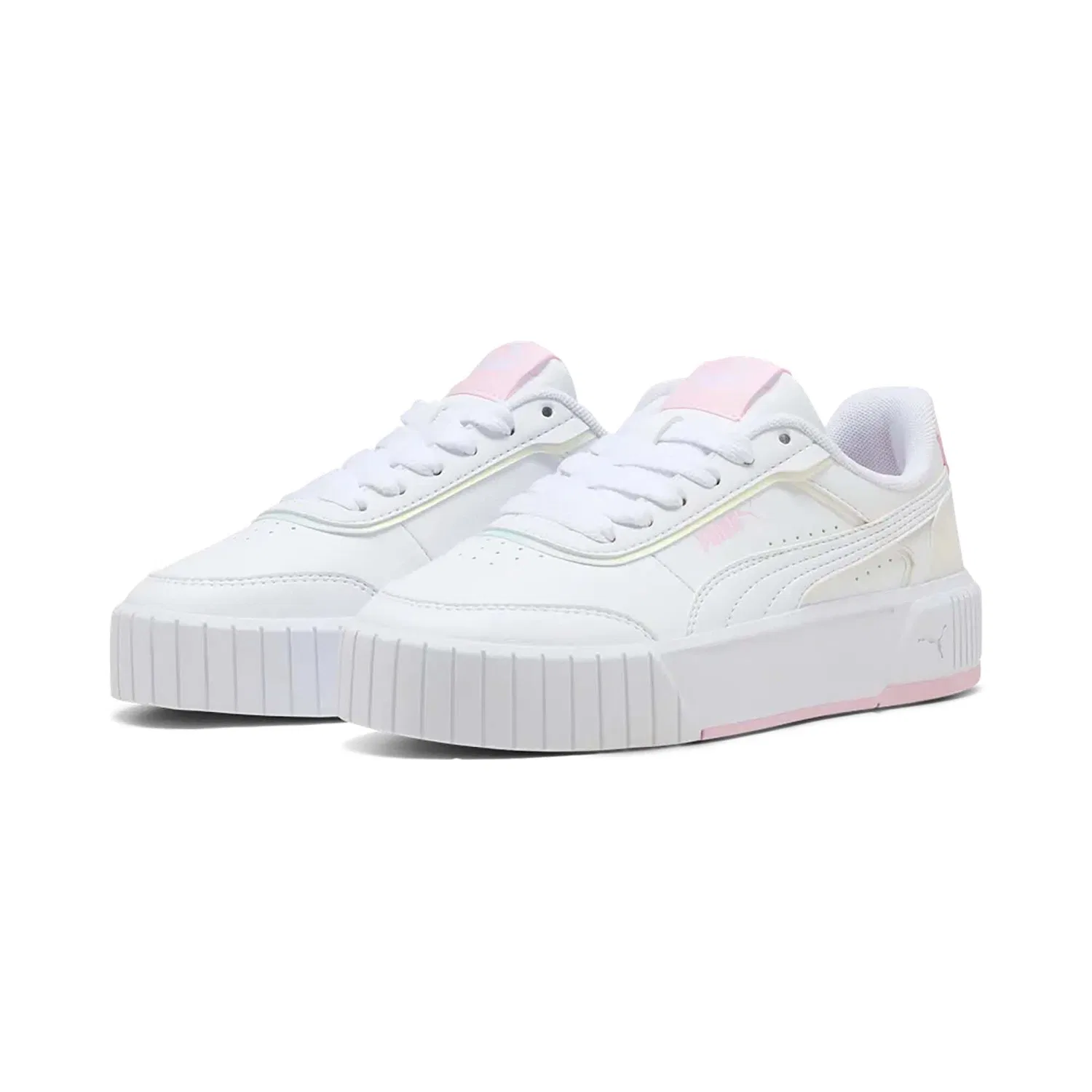 Детские кроссовки для девочек Carina Mia Holo 2.0 Jr Puma, Weiss — фото 2