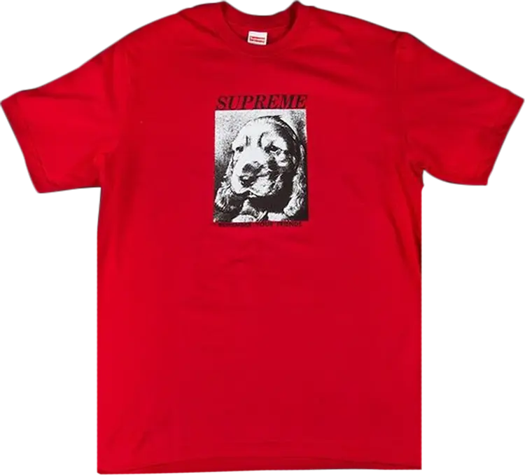 

Футболка Supreme Remember T-Shirt 'Red', красный