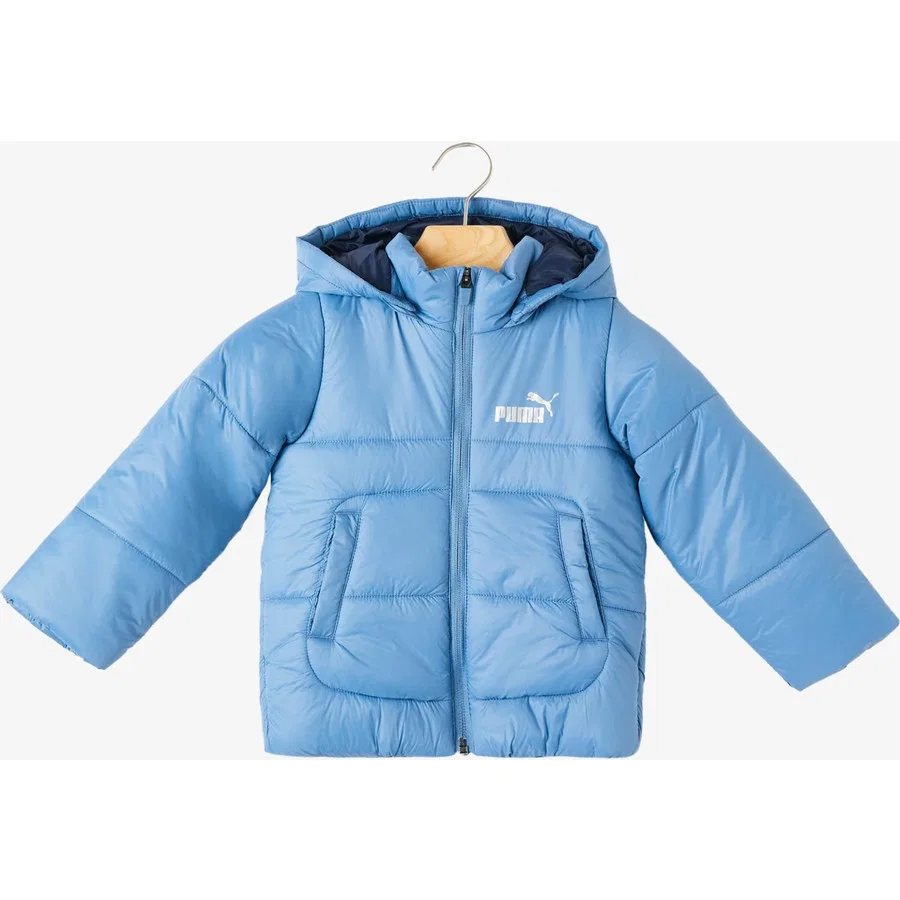 Детский утепленный пуховик с капюшоном Minicats HD Padded Puma, Синий