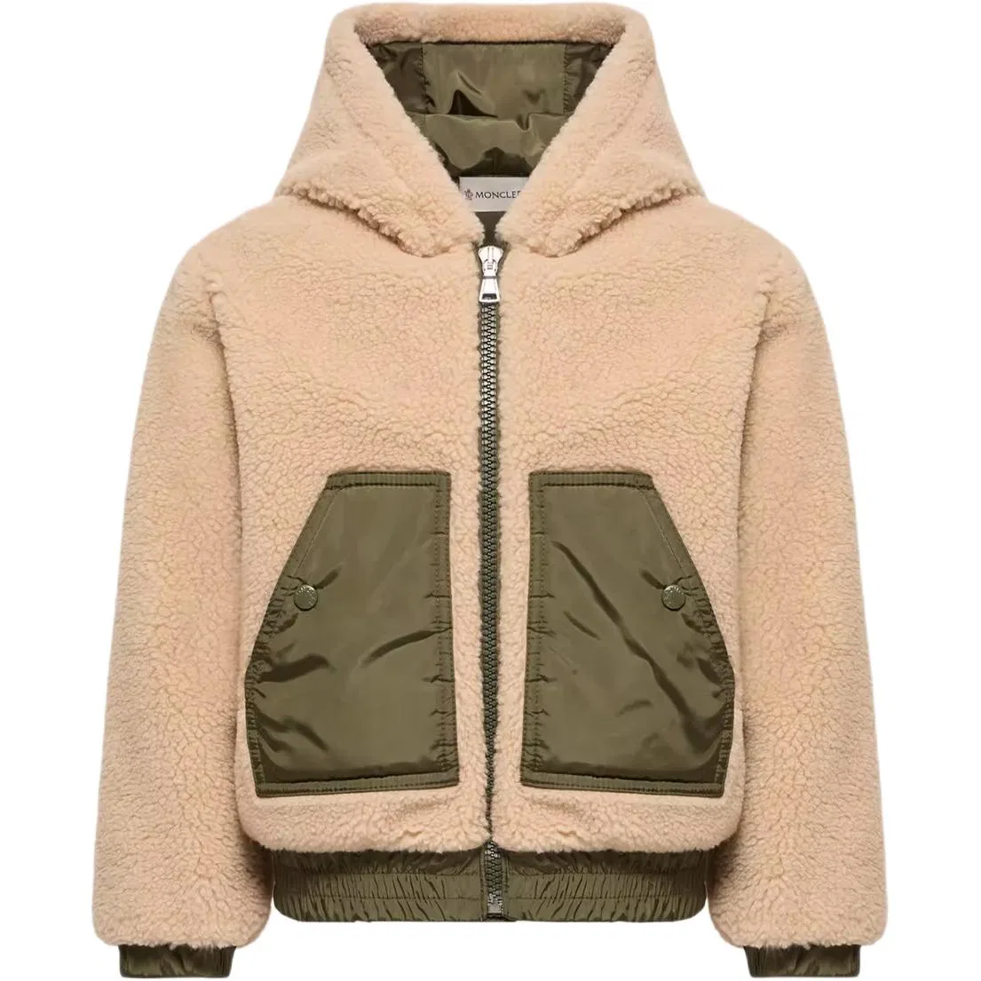 Детская флисовая куртка Moncler, Beige