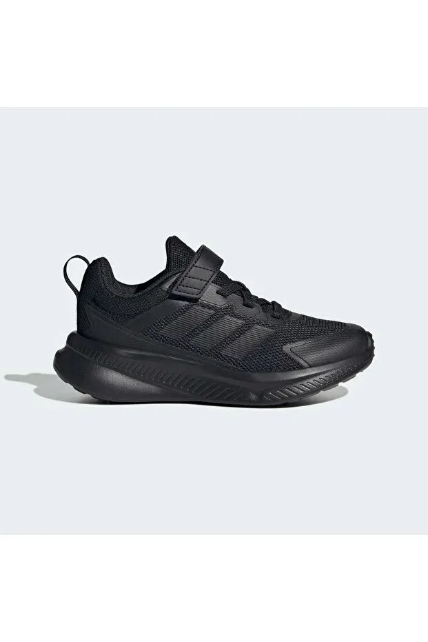 Детские кроссовки для девочек с полосками Fortarun 4.0 Adidas, Core Black Core Black — фото 2