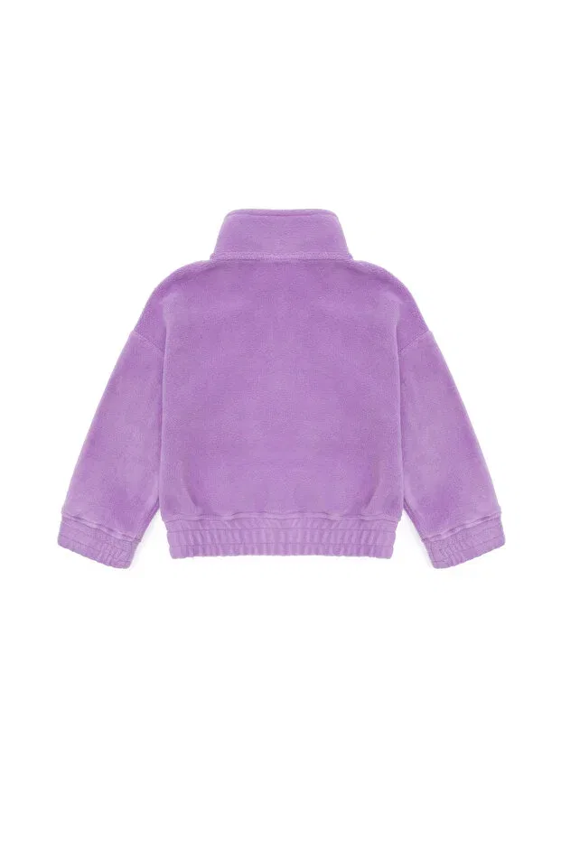 Детские свитшот для девочек с длинным рукавом U.S. Polo Assn., Lilac — фото 2