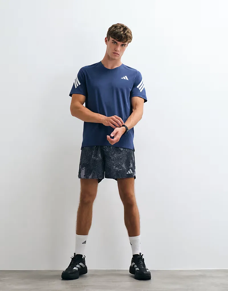 Футболка Adidas Running Adi365, темно-синий — фото 3