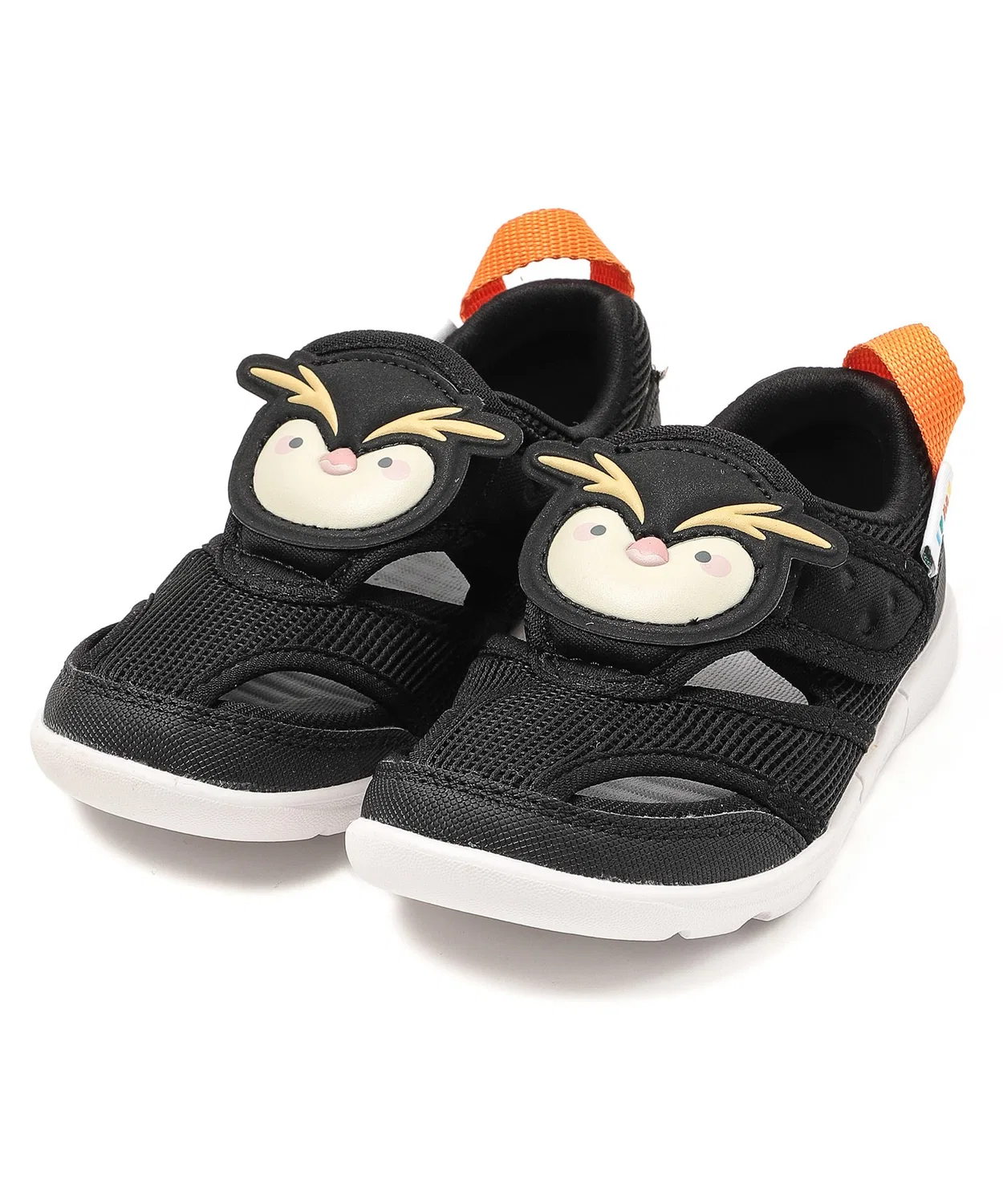 Детские сандалии с двумя ремешками, модель IFME PARK Sea Creatures IFME, Black