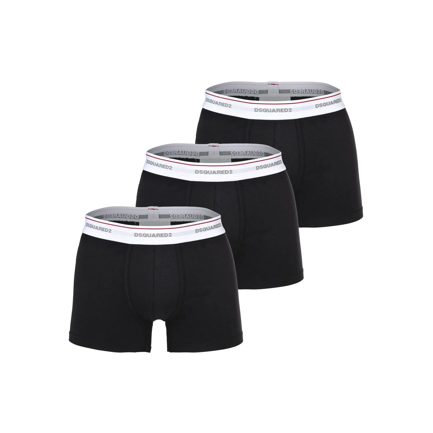 Мужские боксеры 3-Pack Trunk Dsquared2, Black