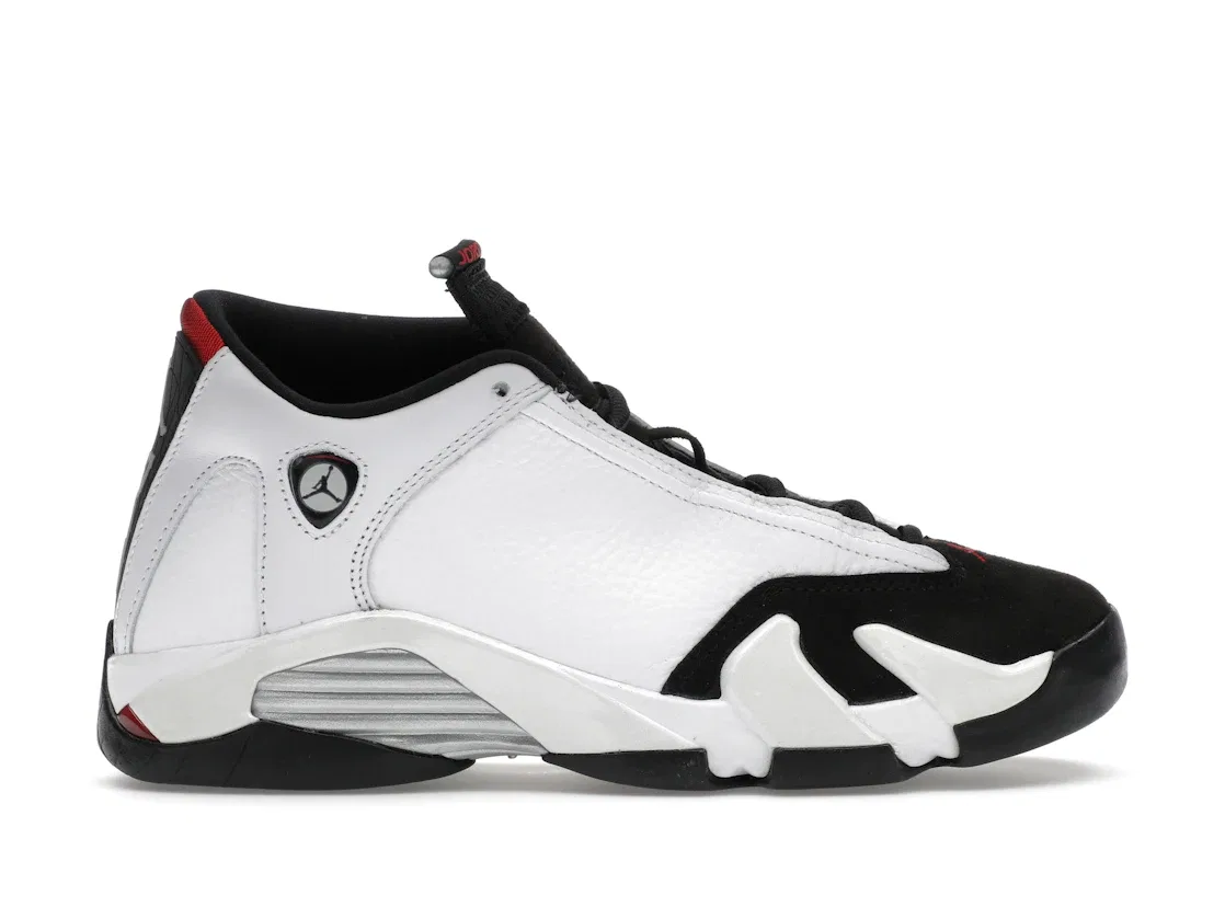 Детские кроссовки с принтом Jordan 14 Retro, White/Varsity Red/Black/Metallic Silver