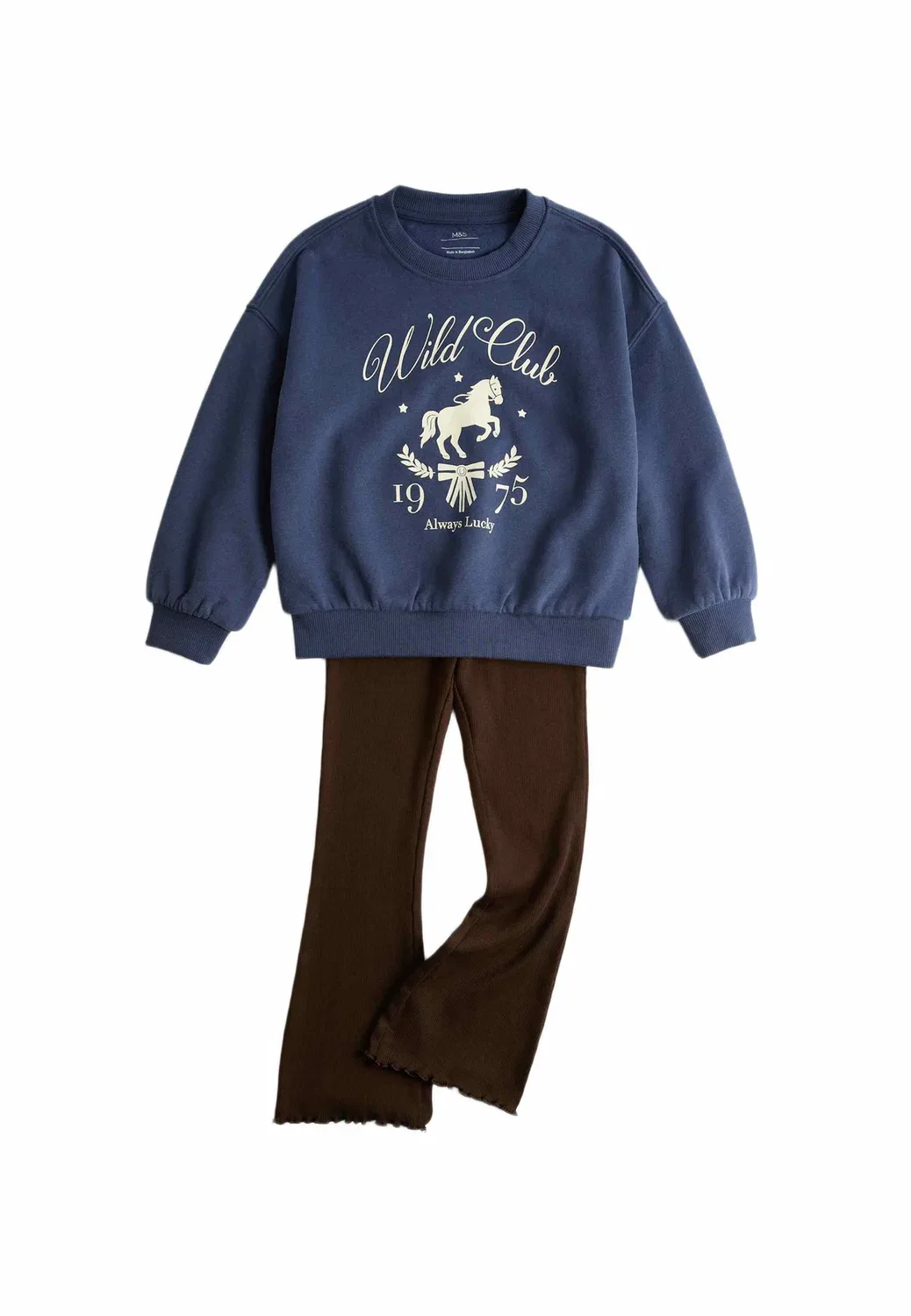 Комплект унисекс - толстовка Marks & Spencer, Navy