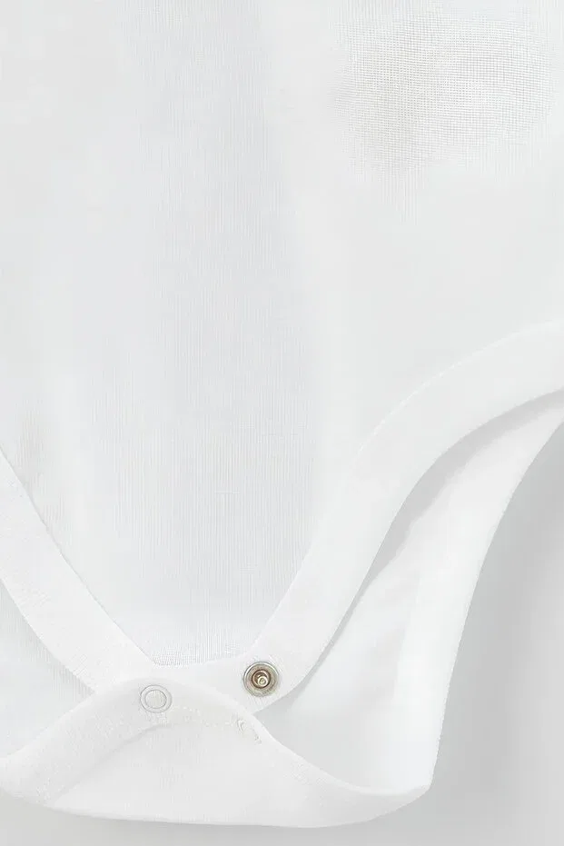 Детское боди-комбинезон для девочек с принтом Fanatical princess written canary fan baby bodysuit snap fastener bodysuit jumpsuit 5910-5 Overoz, White 5 — фото 4