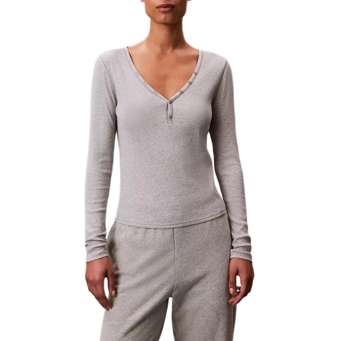 Женская пижамная футболка Calvin Klein, Gray Mixed Color