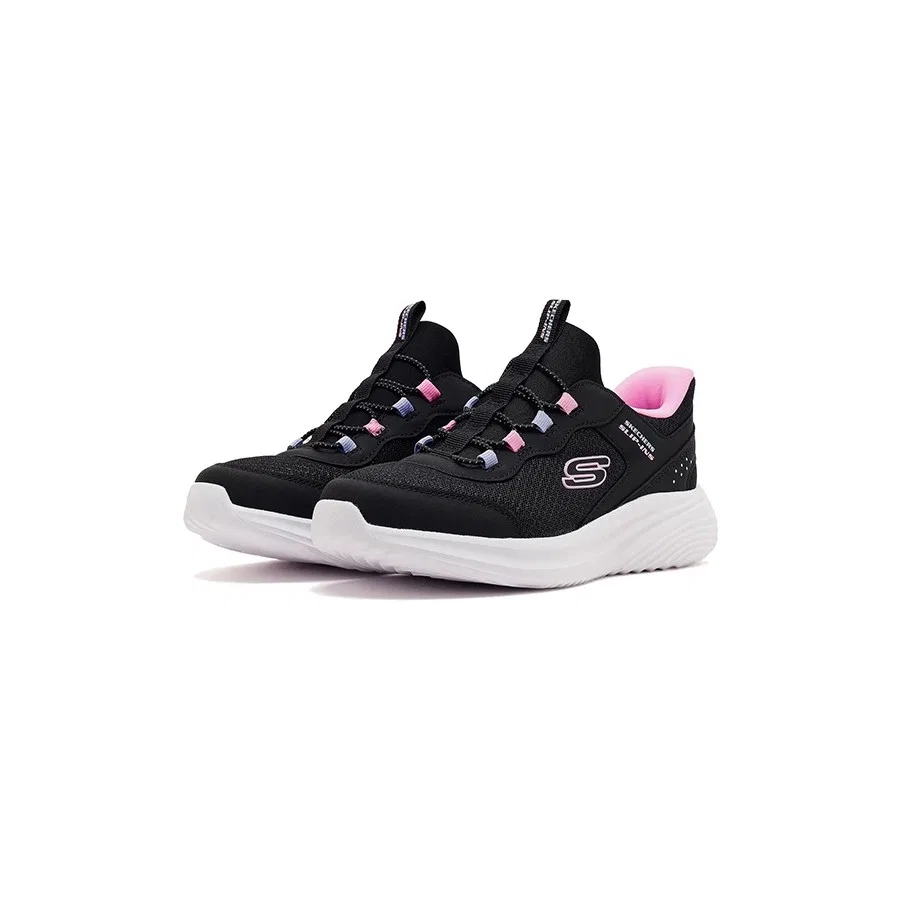 Детские кроссовки с закрытым мысом Bounder Pro Skechers, Черный — фото 2