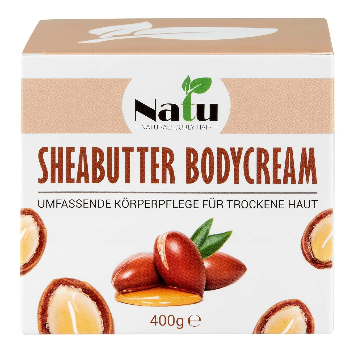 Крем для тела Shea Butter, Natu Natural Curly Hair, 400 г — фото 4