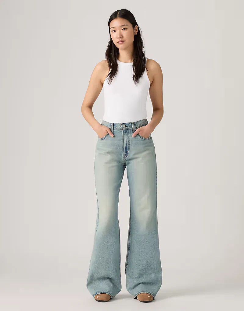 Джинсы-клеш Levi's Cinch, синий — фото 2