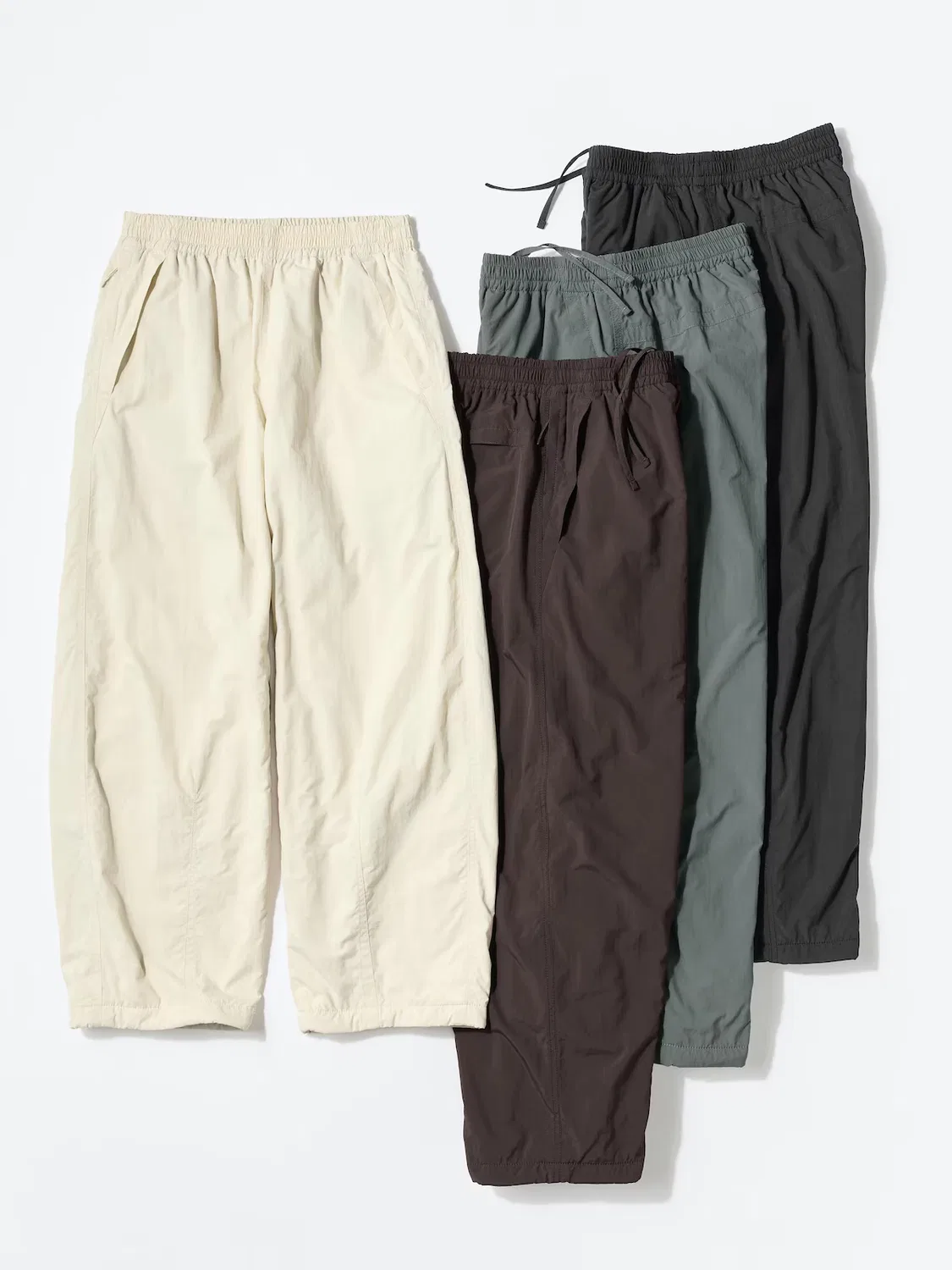 Штаны Uniqlo, теплые и удобные, натуральный — фото 2