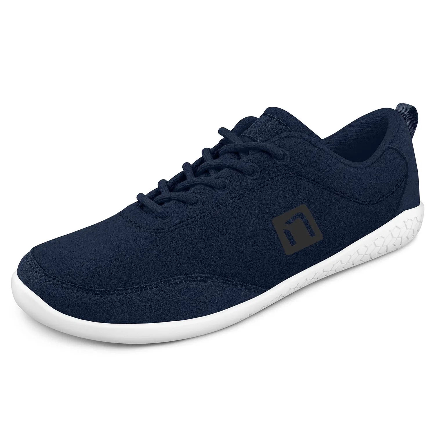 Детские кроссовки для мальчиков из шерсти Eco Barefoot Herren Blue Nanga, Dark Blue — фото 3