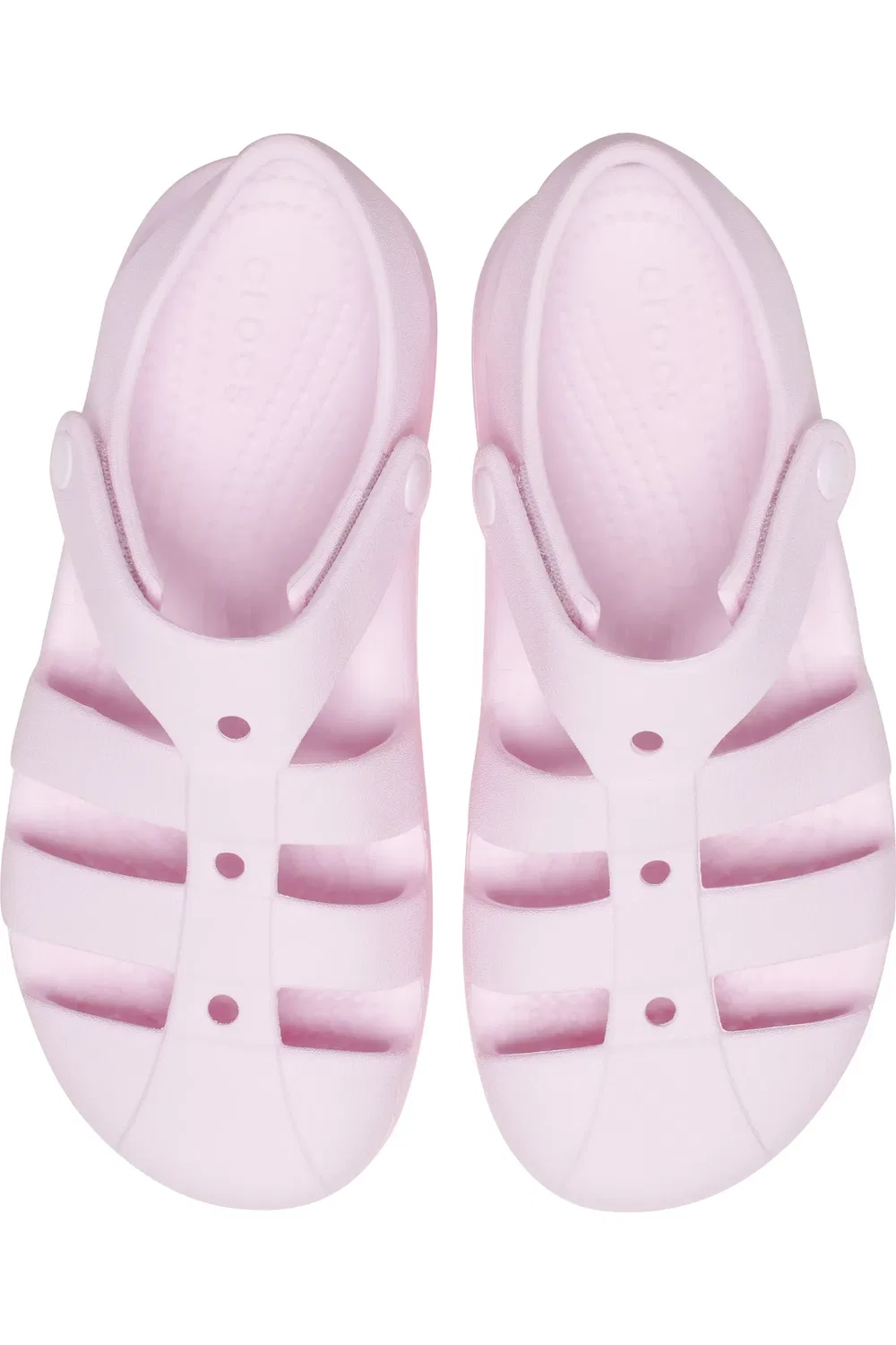 Детские сандалии рыболовные с регулировкой Classic Fisherman CROCS, Pink Milk — фото 3