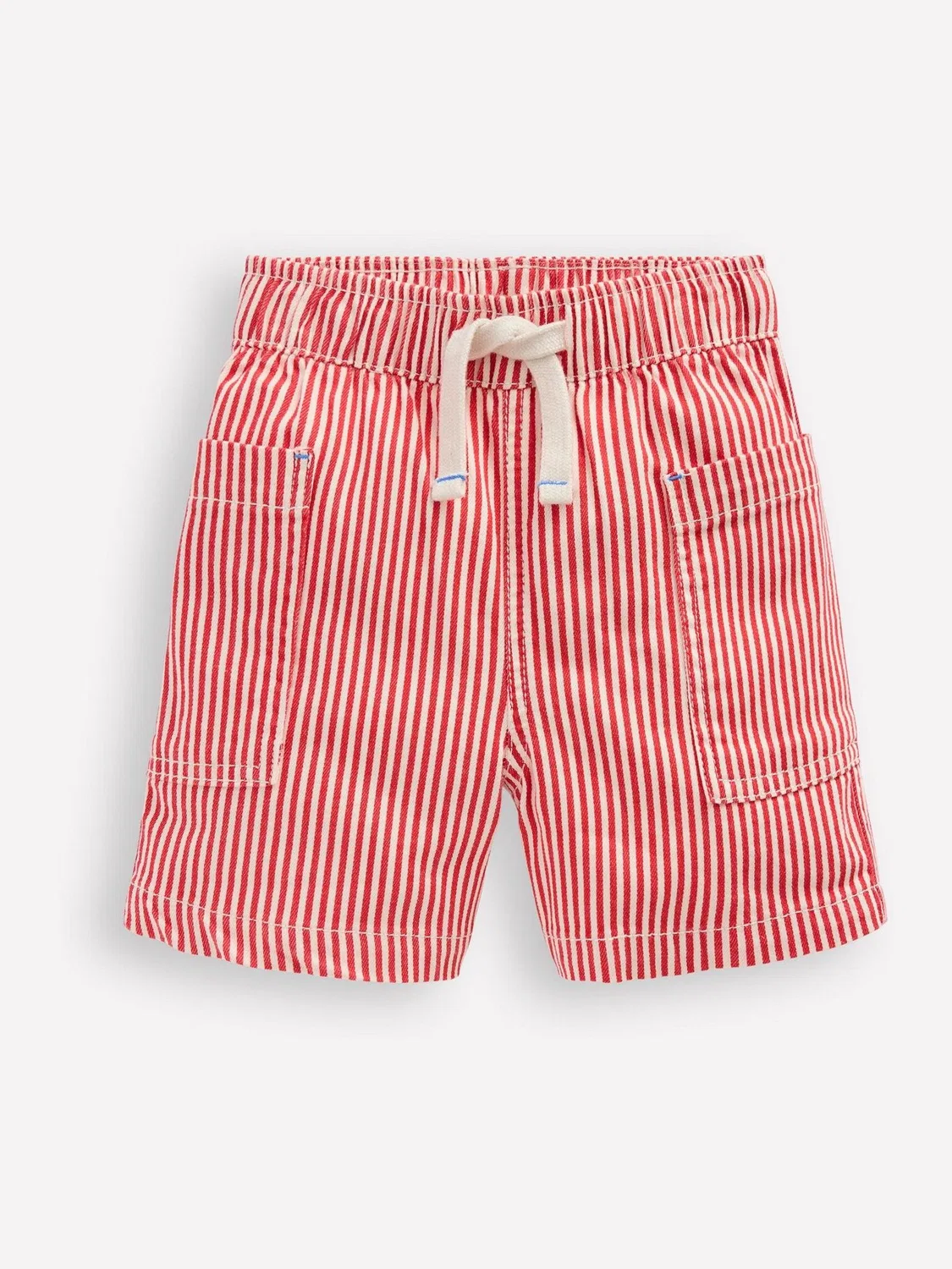 Шорты хлопковые с карманами Pocket Shorts Boden, красный
