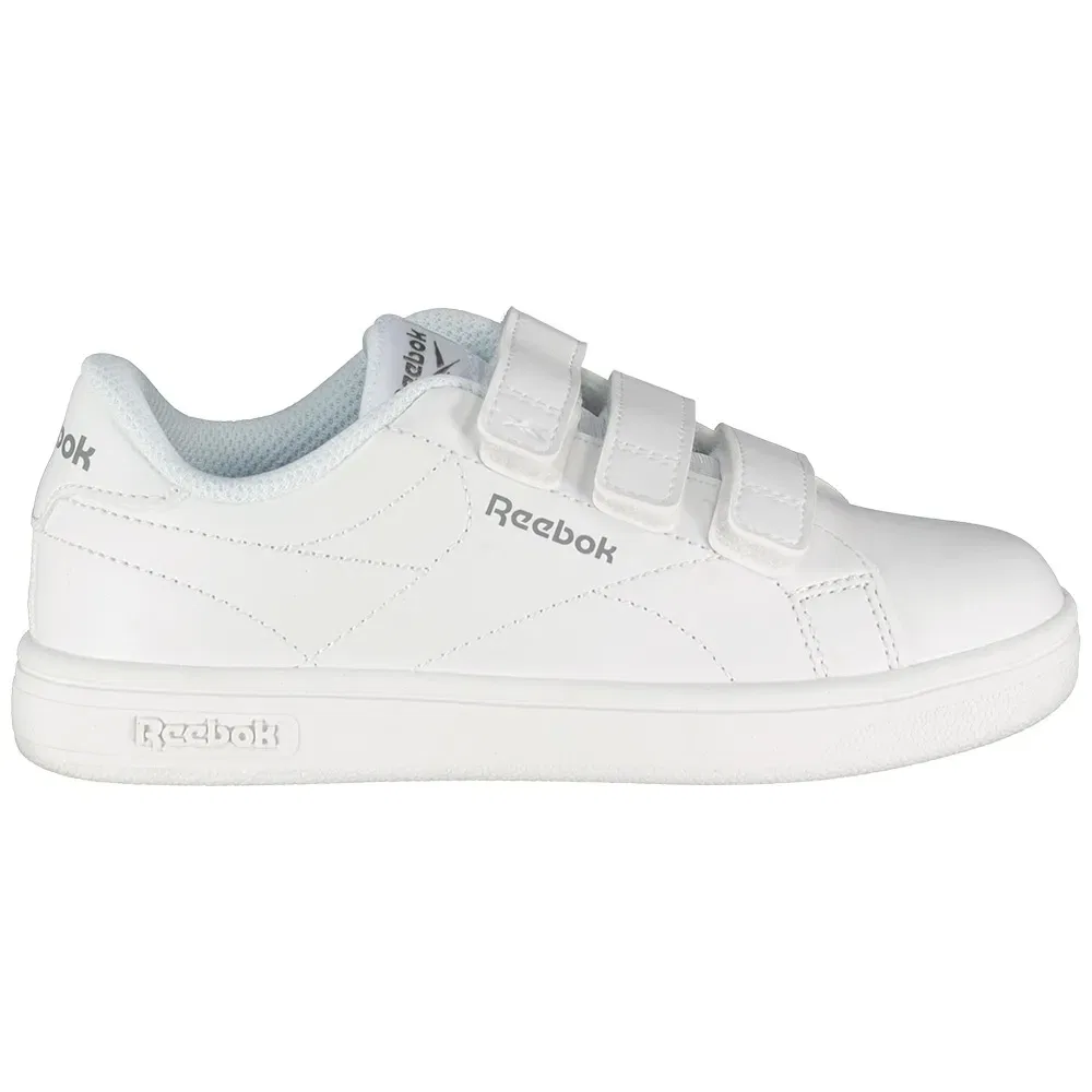 Кроссовки Court Clean Hook & Loop Straps Reebok Classics, белый