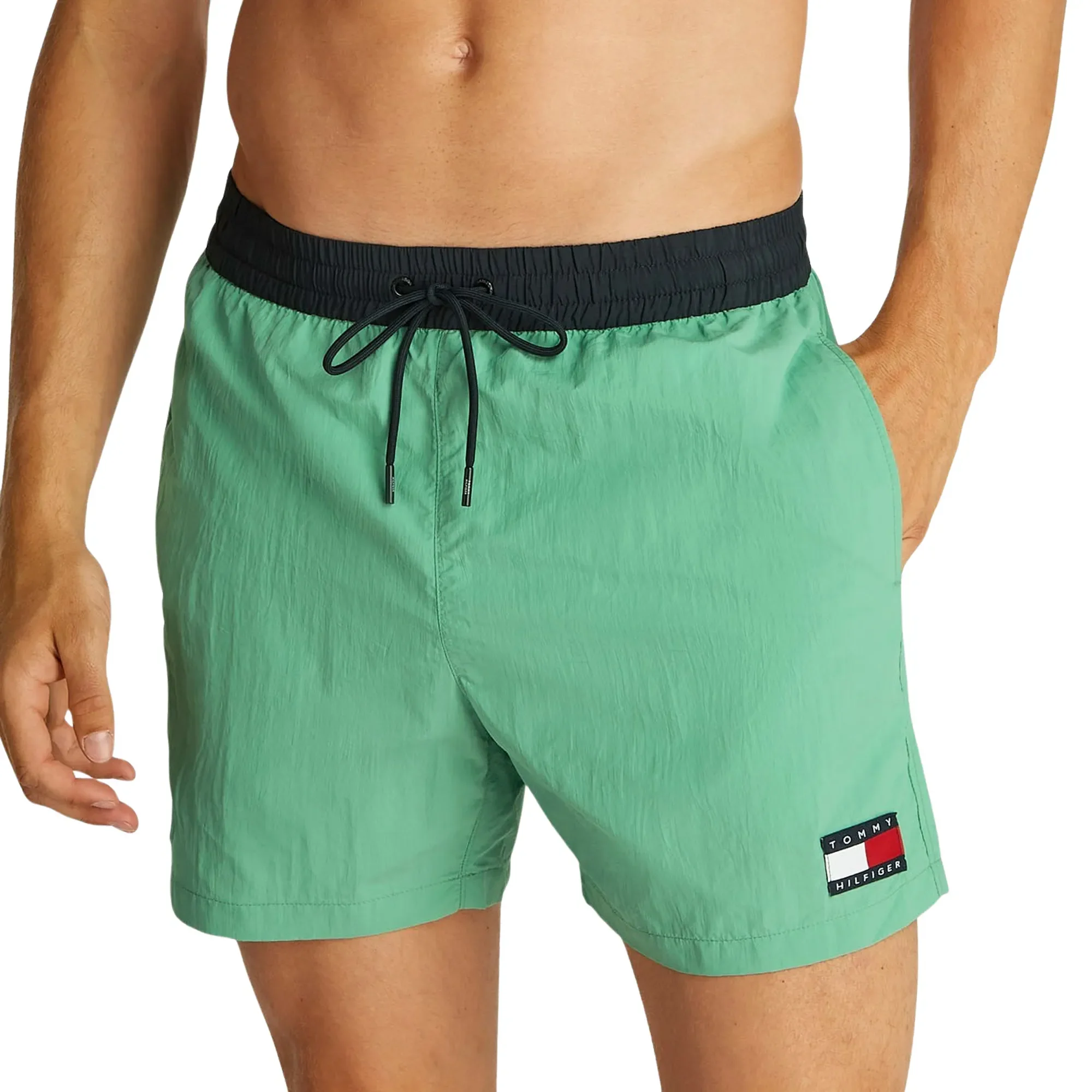 Шорты для плавания Tommy Hilfiger Underwear Heritage, зеленый