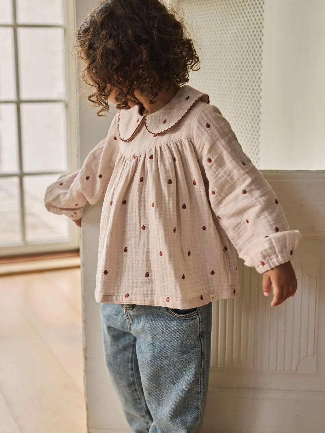 Блузка Lil Atelier, розовый — фото 4