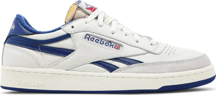 Кроссовки club c revenge vintage 'chalk collegiate royal' Reebok, белый - фото