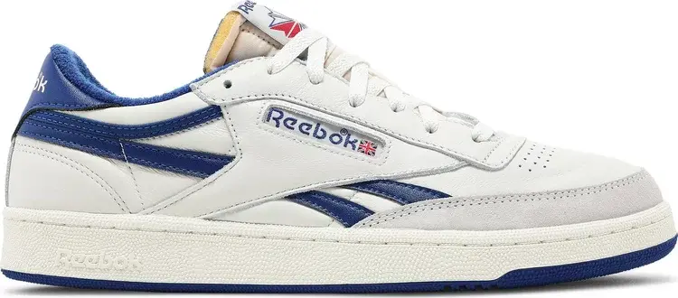 

Кроссовки club c revenge vintage 'chalk collegiate royal' Reebok, белый