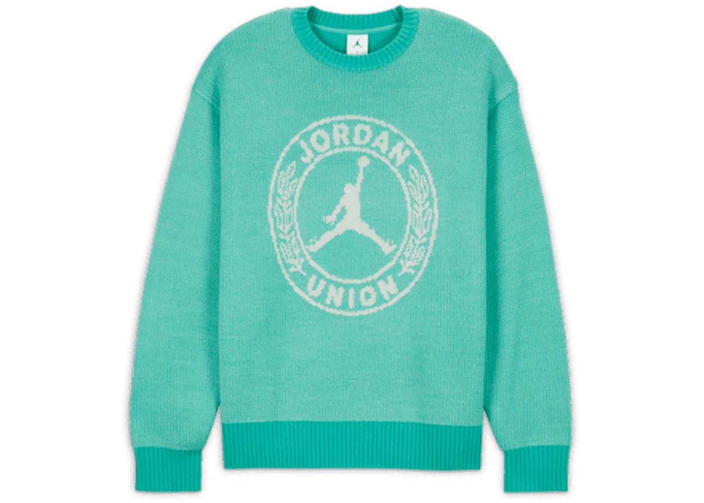 Мужской свитер с принтом Sweater Jordan, Kinetic Green/White