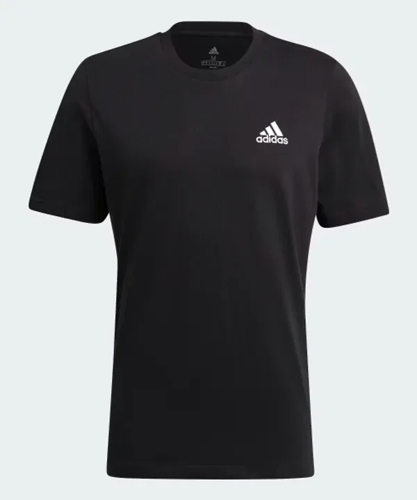 Футболка классическая, Adidas Performance, черная