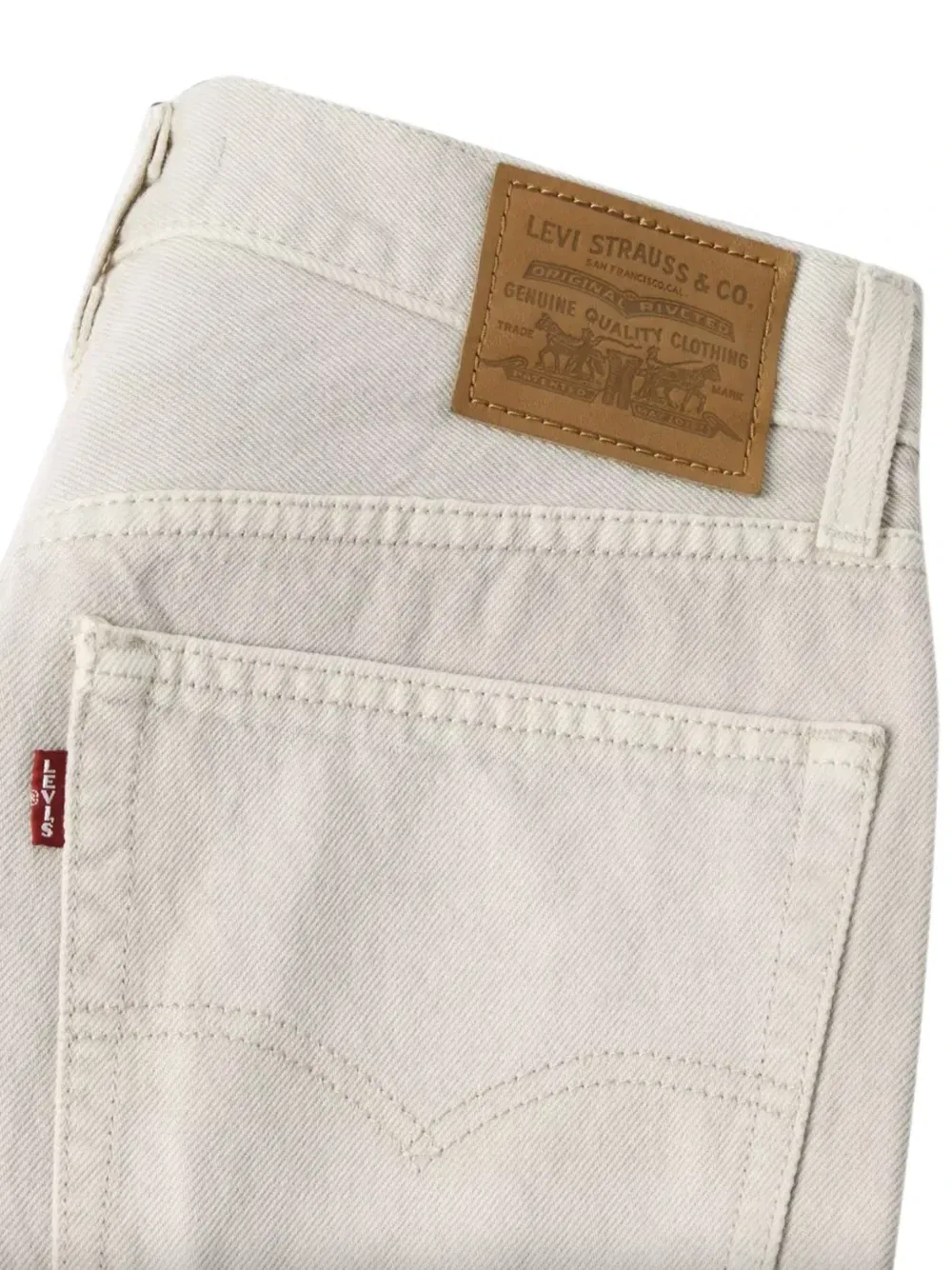Свободные джинсы-бутлеги Levi'S, бежевый — фото 3