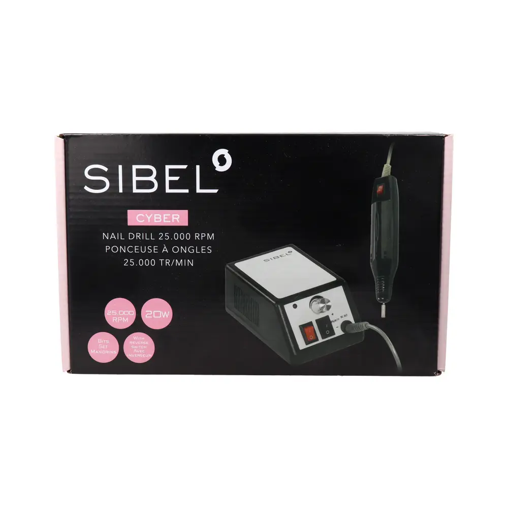 

Накладные ногти Sibel Cyber Nail Drill 25.000 Rpm Sinelco, 1 шт