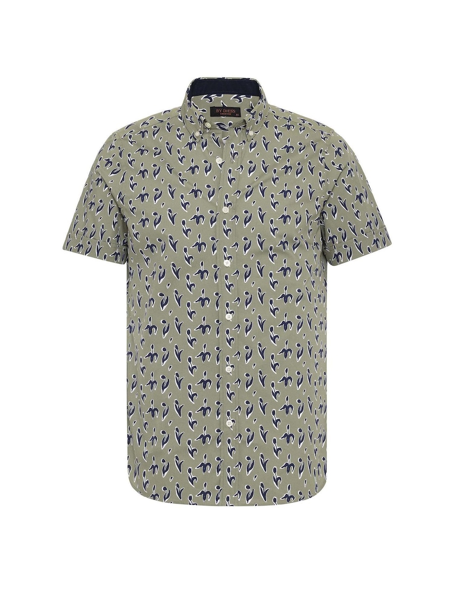 

Рубашка на пуговицах классического кроя By Diess Collection, пастельно-зеленый