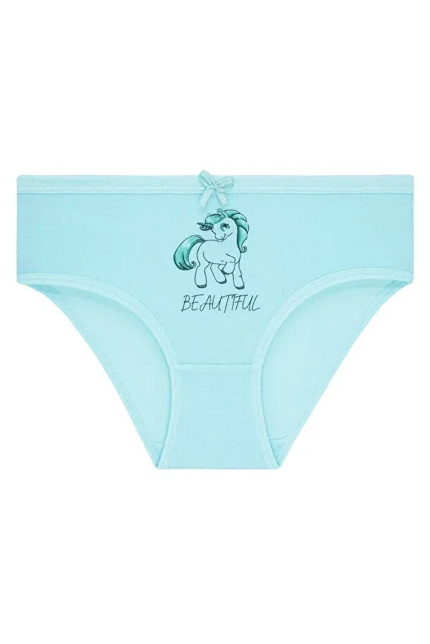 Детские трусы для девочек с принтом Unicorn Biyokids, Multicolor — фото 4