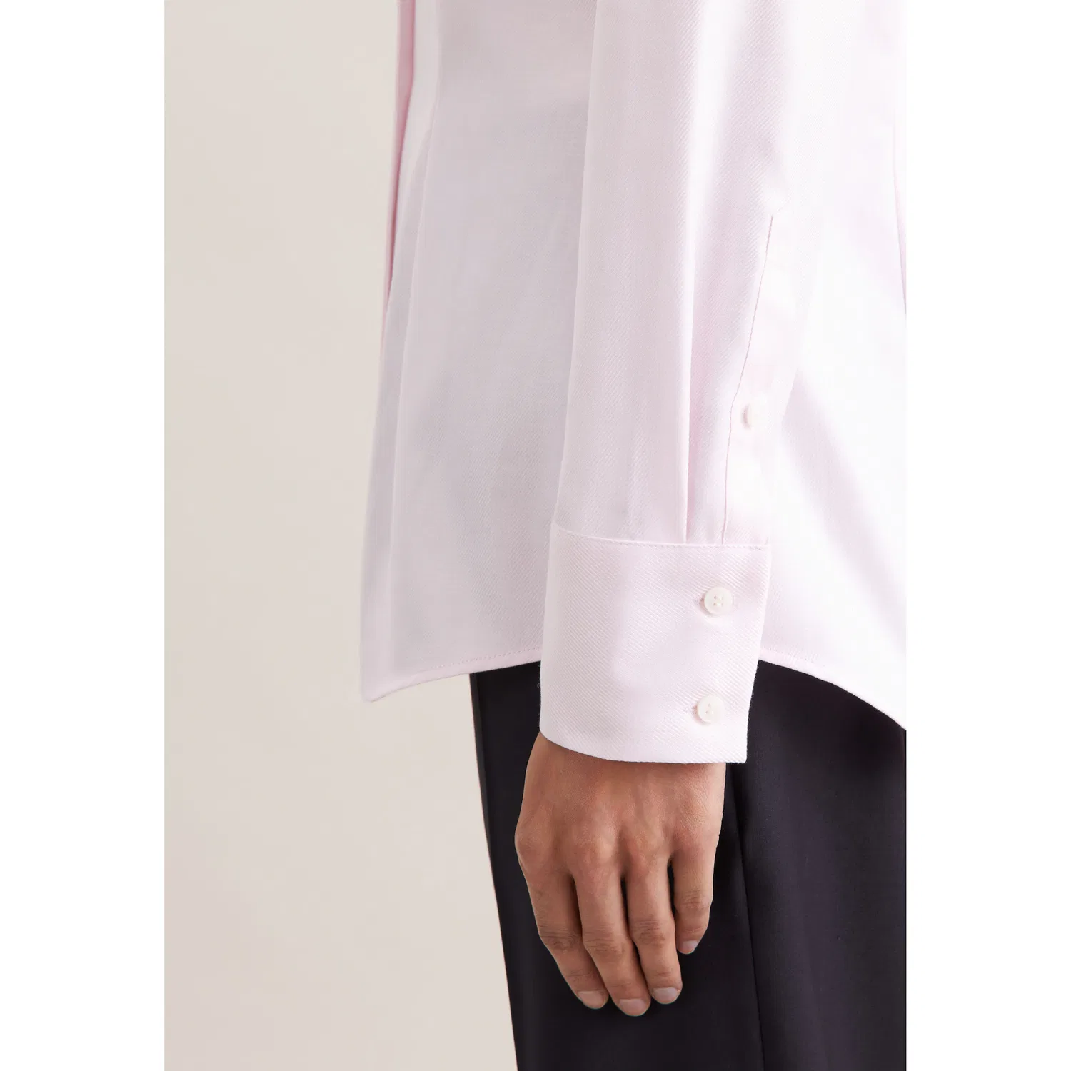 Женская классическая блузка slim fit Seidensticker, Pink — фото 4