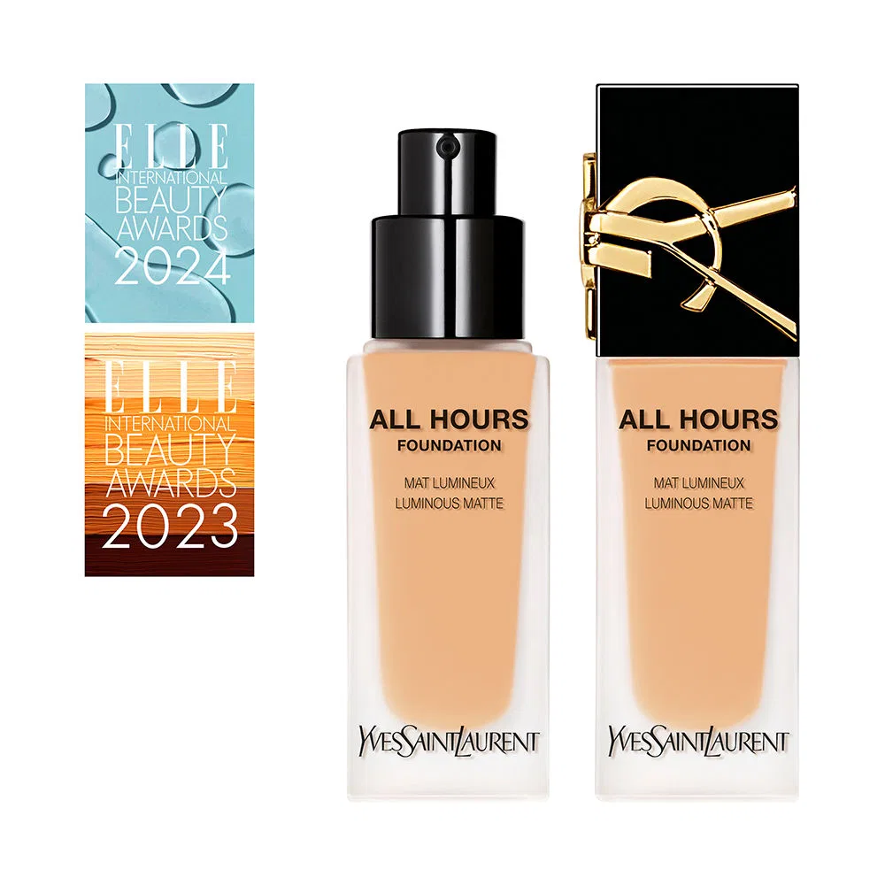 Тональный крем 25 мл с эффектом полного покрытия All Hours Foundation Encre de Peau Yves Saint Laurent, LN9 — фото 2