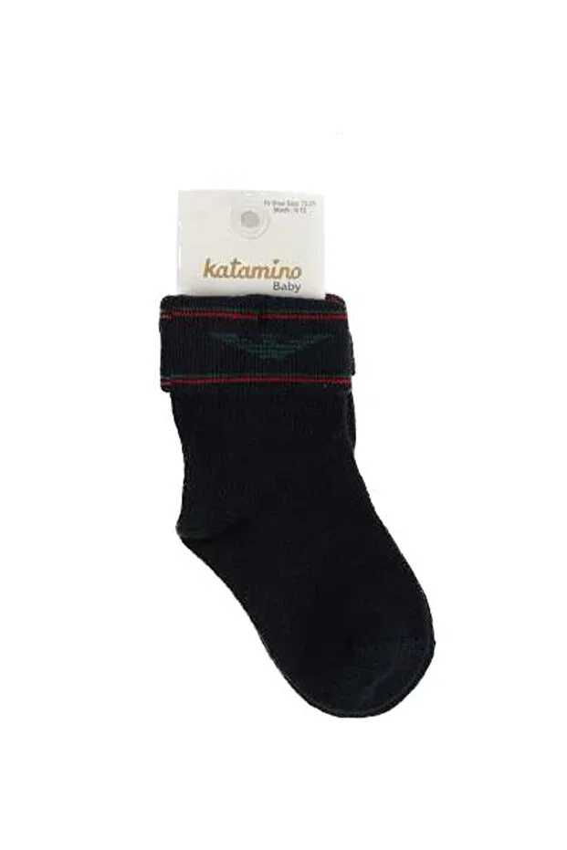 Детские носки для мальчиков с графическим принтом Katamino, Black
