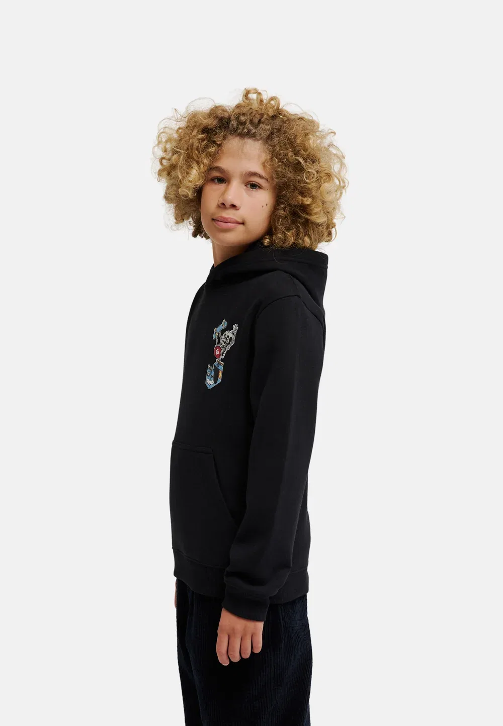 Одежда Jungen 8-16|верхний слой - толстовка Dc Shoes, Kvj Black — фото 4