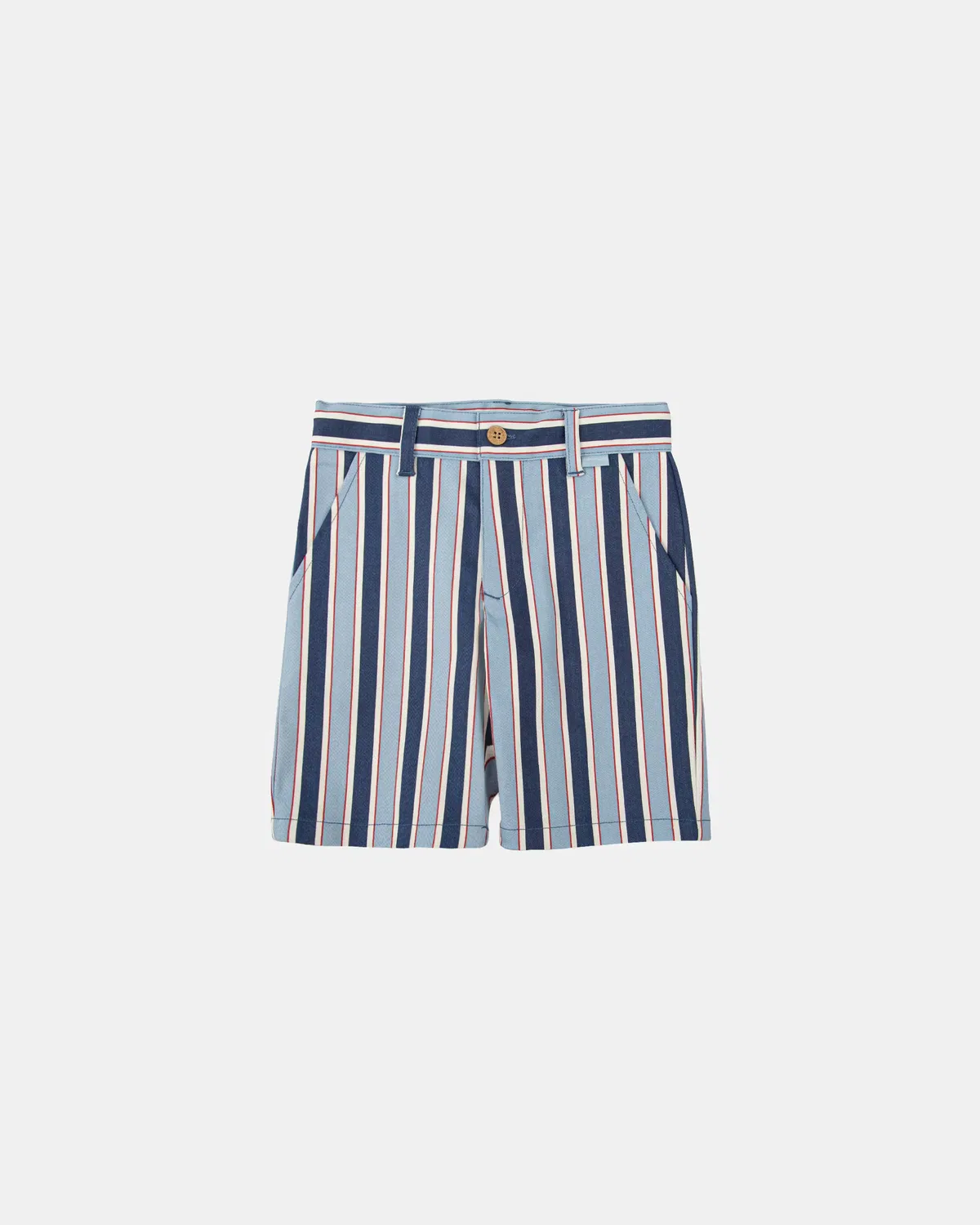 Детские шорты для мальчиков хлопковые Bermuda Tutto Piccolo, Azul Denim