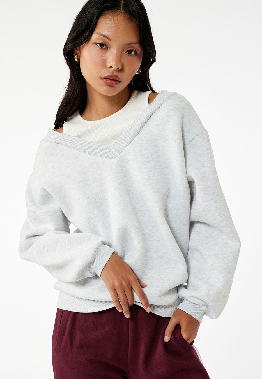 

Толстовка Koton LONG SLEEVE, Grey